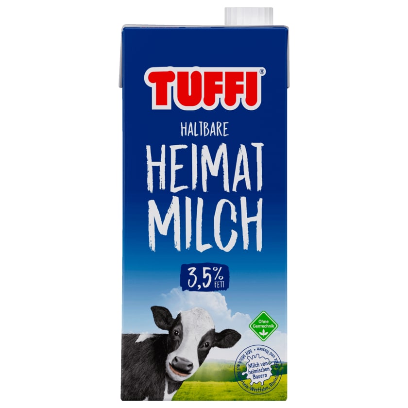 Tuffi haltbare Heimatmilch 3,5% 1l